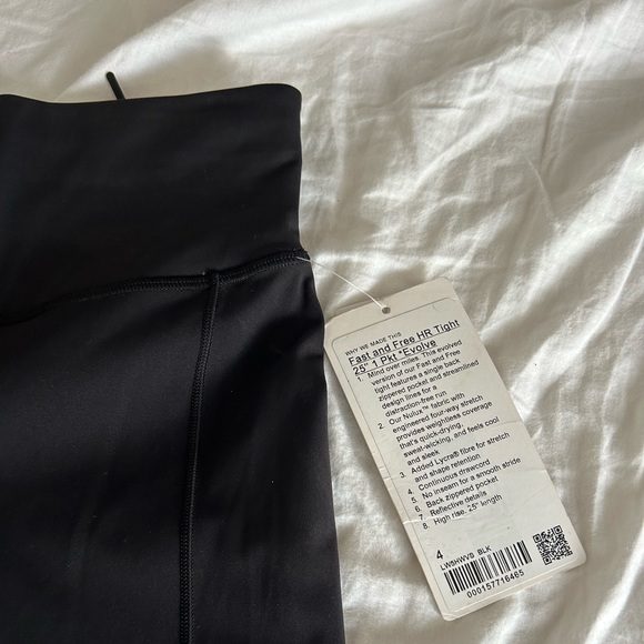 Lululemon Fast and Free High-Rise NWT - Picture 8 of 12